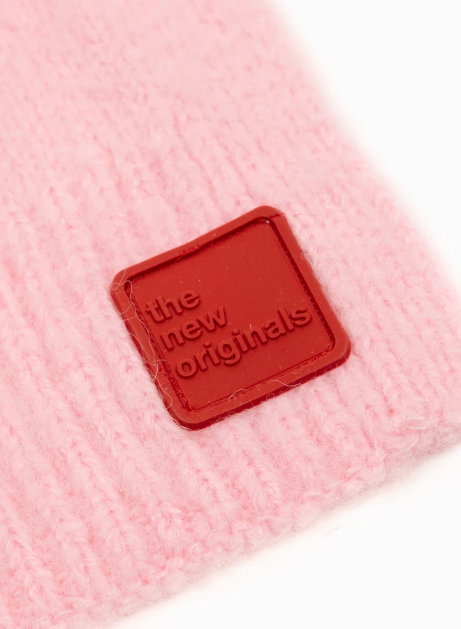 Red Patch Scarf BonBon 2 Red Patch Scarf BonBon - Image 2