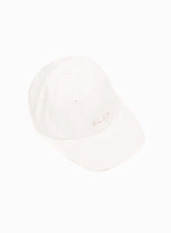 Herringbone Block Cap Off-White