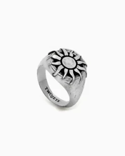Organic Sun Ring Plata