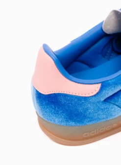 Adidas Originals Gazelle Indoor Blue / Semi Pink Spark / Gum -Grail Shop image 278