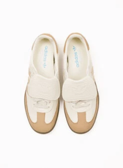 Adidas Originals Samba LT W – Cream White / Warm Sandstone / Gold Metallic -Grail Shop image 308