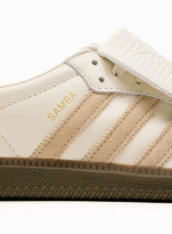 Adidas Originals Samba LT W – Cream White / Warm Sandstone / Gold Metallic -Grail Shop image 311