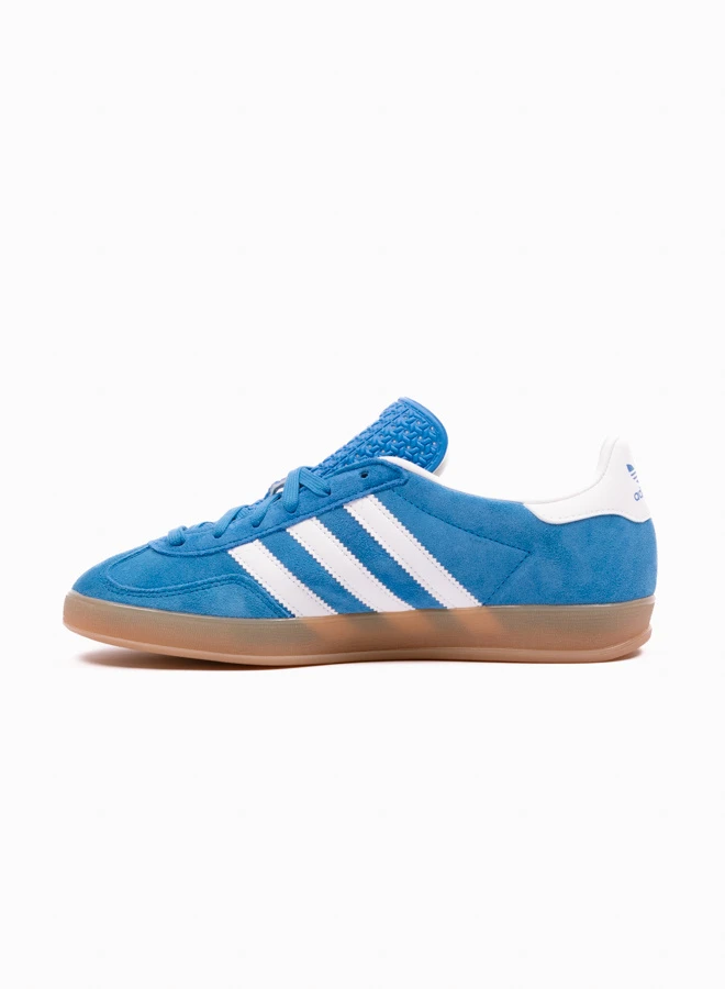 Adidas Originals Gazelle Indoor Blue Bird / Cloud White / Gum 3 Adidas Originals Gazelle Indoor Blue Bird / Cloud White / Gum - Image 3