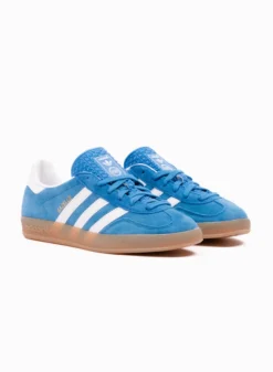 Adidas Originals Gazelle Indoor Blue Bird / Cloud White / Gum 14 Adidas Originals Gazelle Indoor Blue Bird / Cloud White / Gum -Grail Shop image 316
