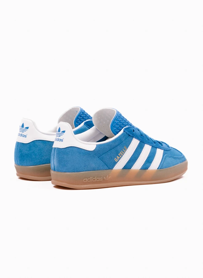Adidas Originals Gazelle Indoor Blue Bird / Cloud White / Gum 5 Adidas Originals Gazelle Indoor Blue Bird / Cloud White / Gum - Image 5