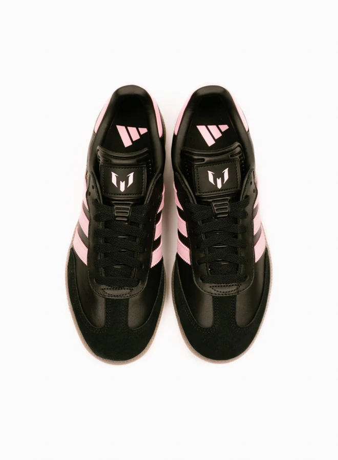 Adidas Originals Samba X Messi Core Black / Gold Metallic / Gum 7 Adidas Originals Samba X Messi Core Black / Gold Metallic / Gum - Image 7