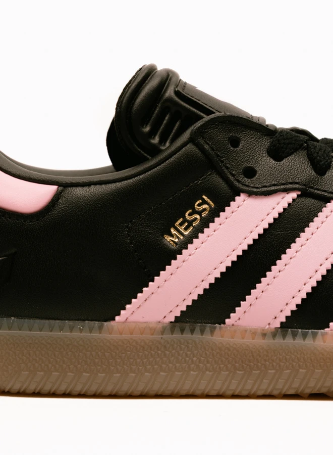 Adidas Originals Samba X Messi Core Black / Gold Metallic / Gum 11 Adidas Originals Samba X Messi Core Black / Gold Metallic / Gum - Image 11