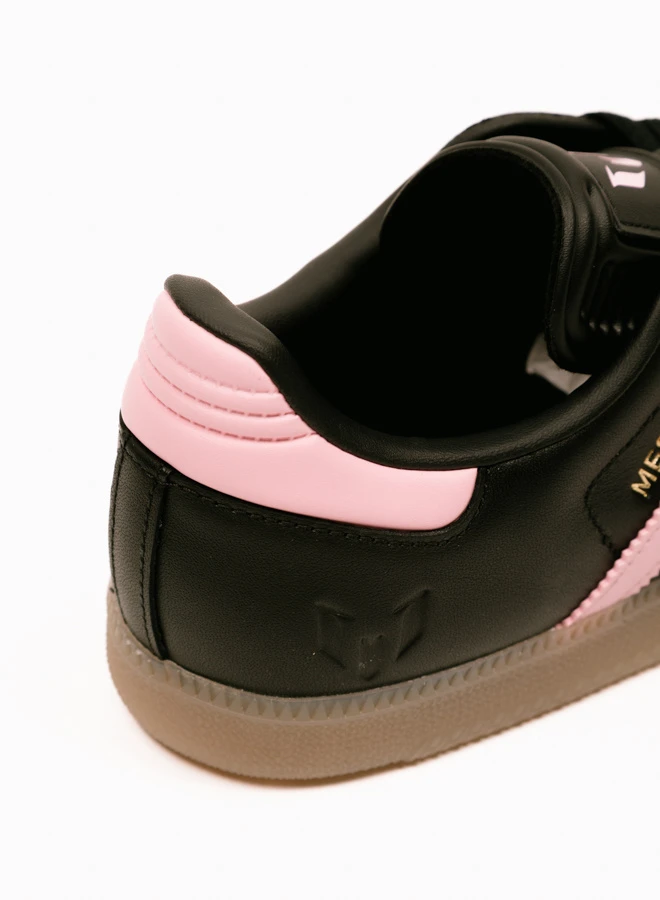 Adidas Originals Samba X Messi Core Black / Gold Metallic / Gum 12 Adidas Originals Samba X Messi Core Black / Gold Metallic / Gum - Image 12