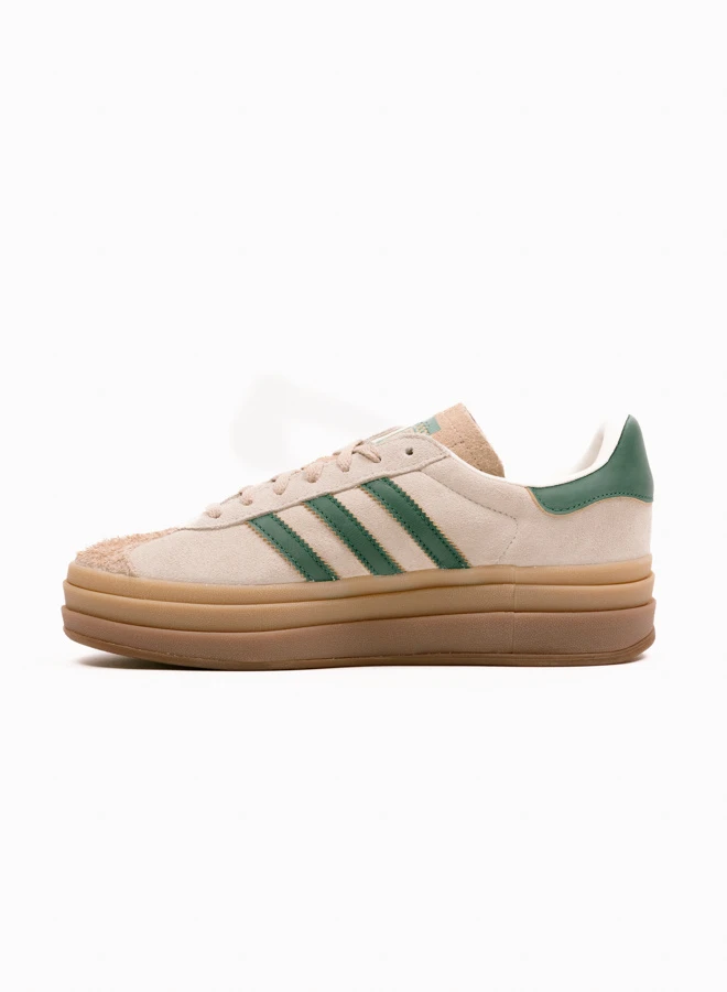 Adidas Originals Gazelle Bold W – Cream White / Collegiate Green / Magic Beige 3 Adidas Originals Gazelle Bold W – Cream White / Collegiate Green / Magic Beige - Image 3