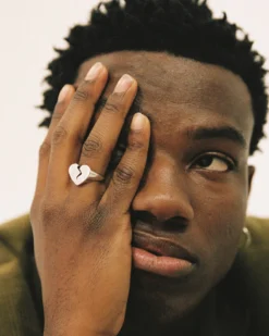 Broken Heart Ring Plata -Grail Shop image 37