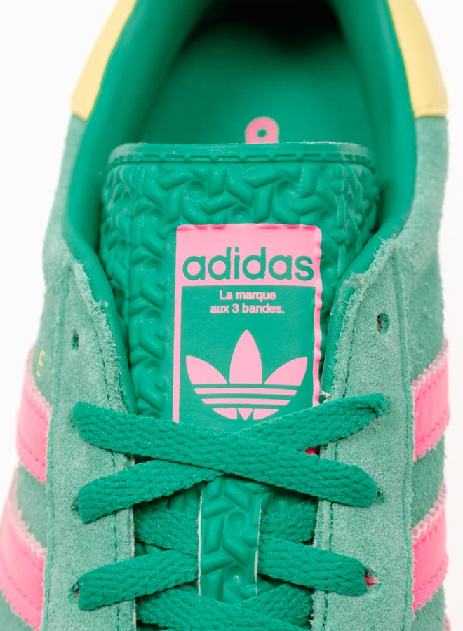 Adidas Originals Gazelle Bold W – Court Green / Lucid Pink / Pure Sulfur 8 Adidas Originals Gazelle Bold W – Court Green / Lucid Pink / Pure Sulfur - Image 8