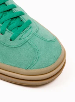 Adidas Originals Gazelle Bold W – Court Green / Lucid Pink / Pure Sulfur 19 Adidas Originals Gazelle Bold W – Court Green / Lucid Pink / Pure Sulfur -Grail Shop image 618