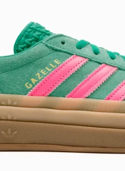 Adidas Originals Gazelle Bold W – Court Green / Lucid Pink / Pure Sulfur 20 Adidas Originals Gazelle Bold W – Court Green / Lucid Pink / Pure Sulfur -Grail Shop image 619