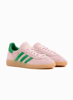 Adidas Originals Handball Spezial W Clear Pink / Green / Gold Metallic -Grail Shop image 668