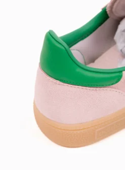 Adidas Originals Handball Spezial W Clear Pink / Green / Gold Metallic -Grail Shop image 671