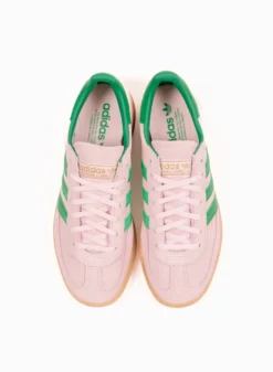 Adidas Originals Handball Spezial W Clear Pink / Green / Gold Metallic -Grail Shop image 672