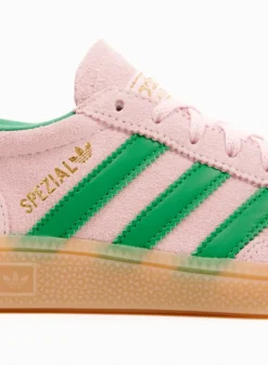 Adidas Originals Handball Spezial W Clear Pink / Green / Gold Metallic -Grail Shop image 675