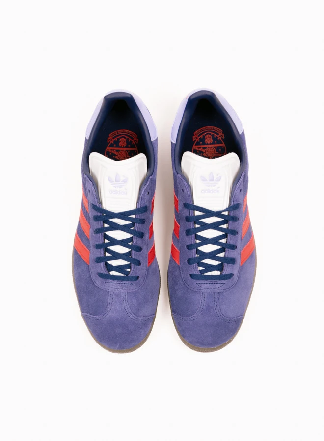 Adidas Originals X Arsenal Gazelle Rekive – Night Sky / Better Scarlet / Gum5 7 Adidas Originals X Arsenal Gazelle Rekive – Night Sky / Better Scarlet / Gum5 - Image 7
